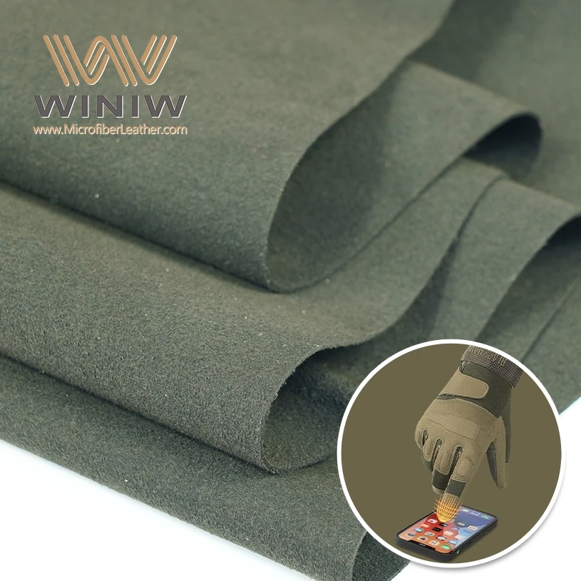 Scratch-resistant Microfiber Leather Vegan Fabric For Gloves
