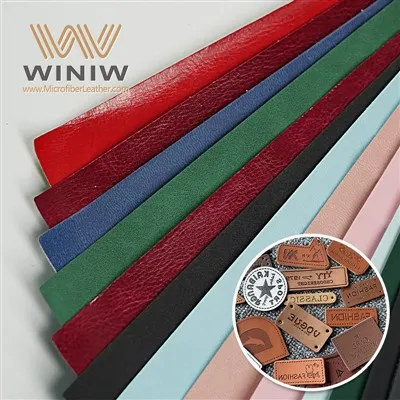 پارچه PU چرمی مصنوعی مقاوم در برابر چین و چروک برای برچسب ها